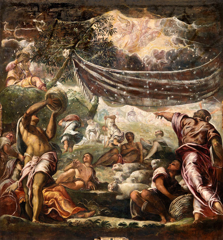 Tintoretto, Die Mannalese von Jacopo Robusti Tintoretto