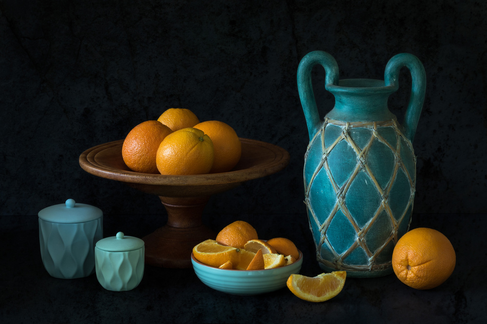 Still Life with Oranges von Jacqueline Hammer