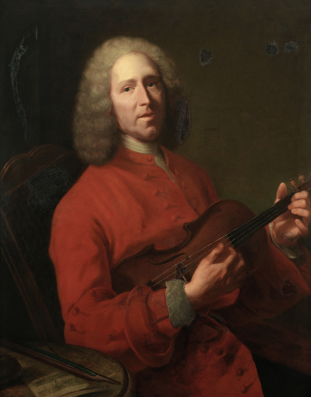 Porträt von Komponist Jean-Philippe Rameau (1683-1764) von Jacques Andre Joseph Camelot Aved