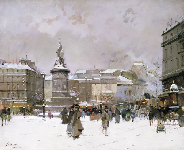 Place de Clichy von Jacques Lieven Born