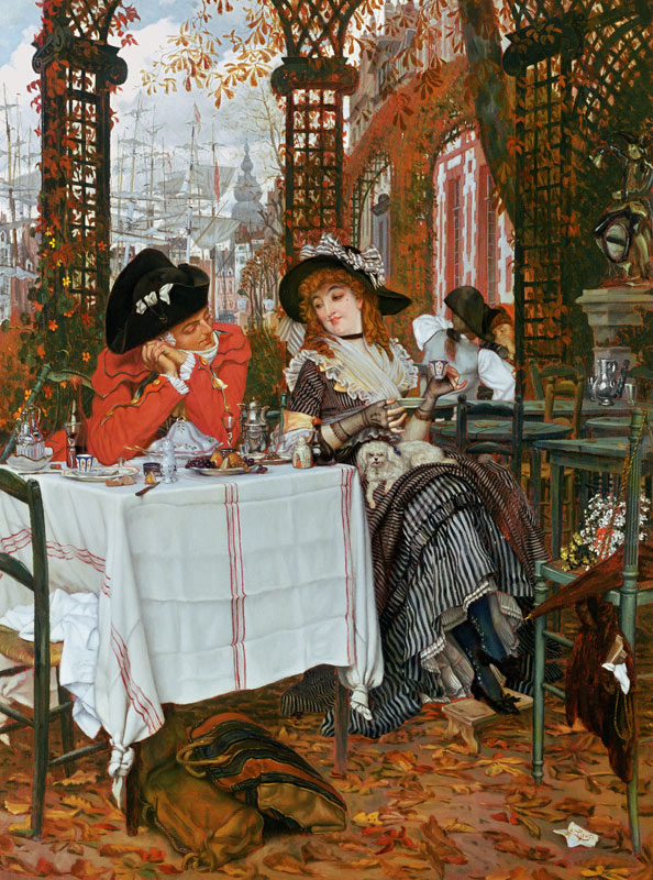 A Luncheon (Un Dejeuner) von James Jacques Tissot