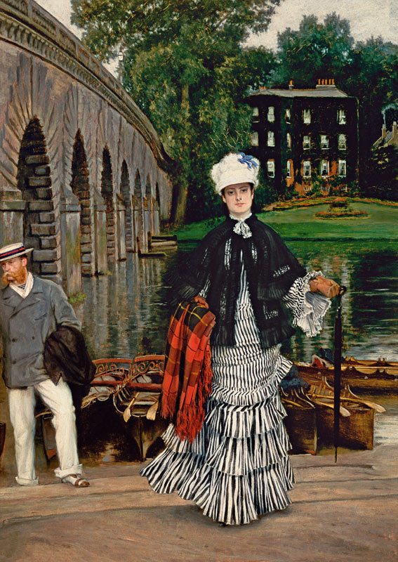 The Return From The Boating Trip von James Jacques Tissot