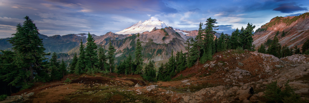 Mount Baker from Artist Point von James K. Papp