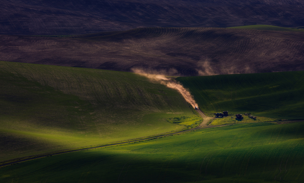 Going Down The Hills von James Lu