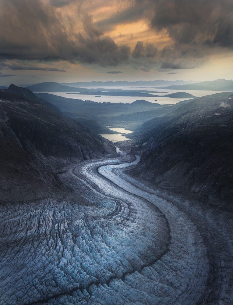 Snake Glacier von James S. Chia