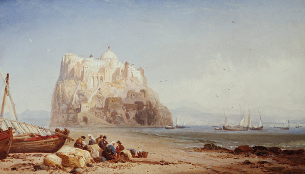 Castle of Ischia, Naples von James Webb