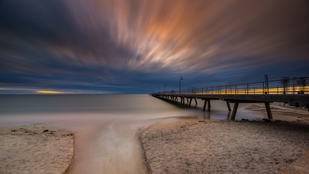 Glenelg Sunset von James Zhen Yu