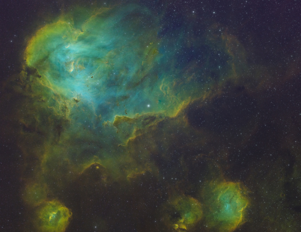 Running Chicken Nebula von James Zhen Yu