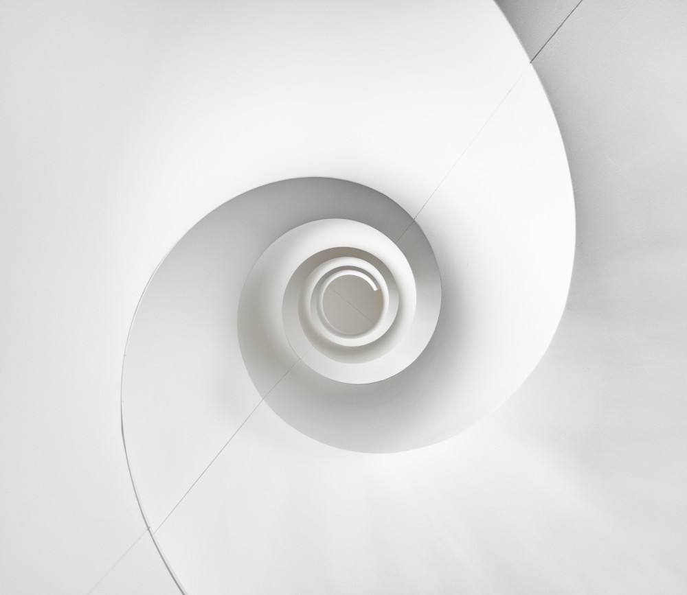 Spiral staircase at SAHMRI von James Zhen Yu