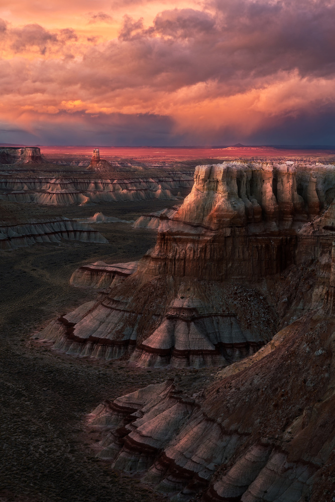 Evening Glow over the Grand Vista von J&ampampampW Photography