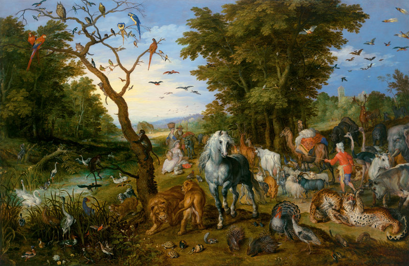 Noah s Ark / Brueghel / c.1613/15 von Jan Brueghel d. J.