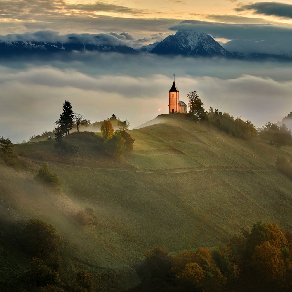 Autumn in the alps von Jan Sieminski - harb