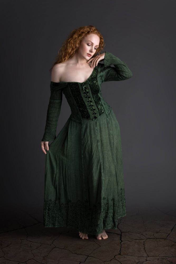 green dress von Jan Slotboom