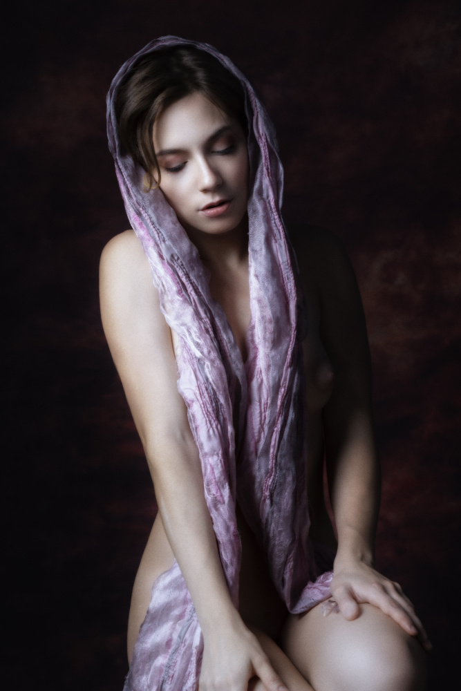 Pink Scarf von Jan Slotboom