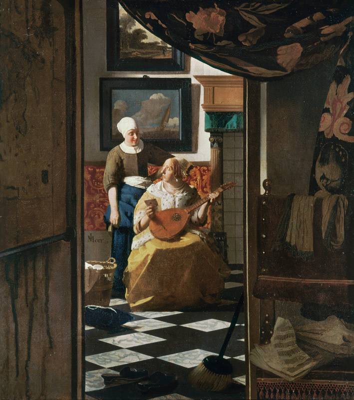 Der Liebesbrief von Johannes Vermeer