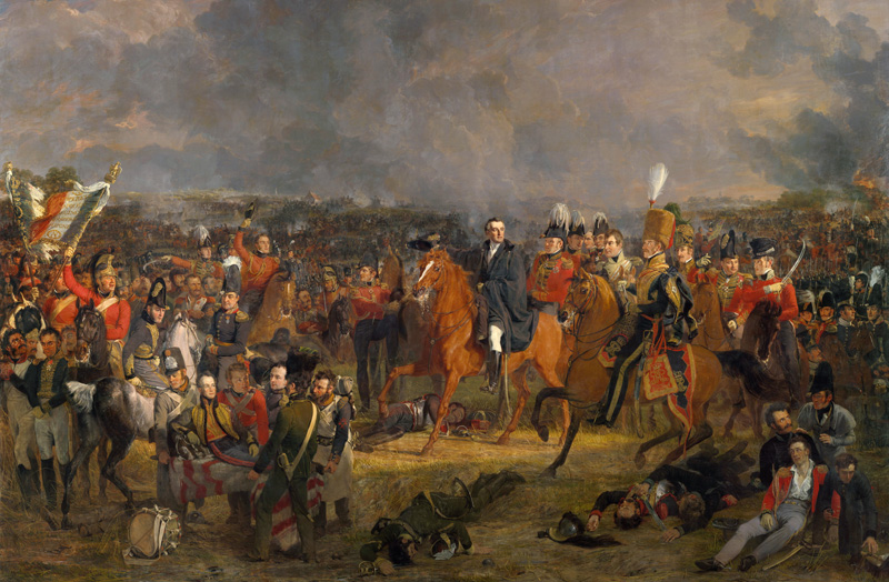 Die Schlacht von Waterloo von JanWillem Pieneman