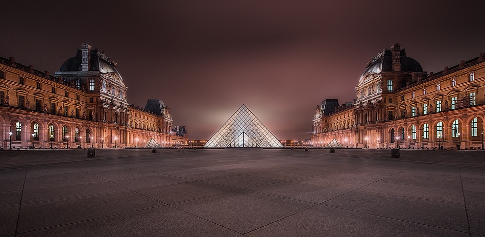 Louvre von Javier de la Torre