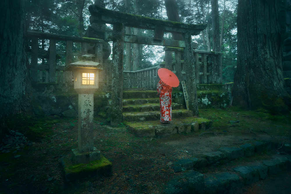 Okunoin Cemetery von Javier de la Torre