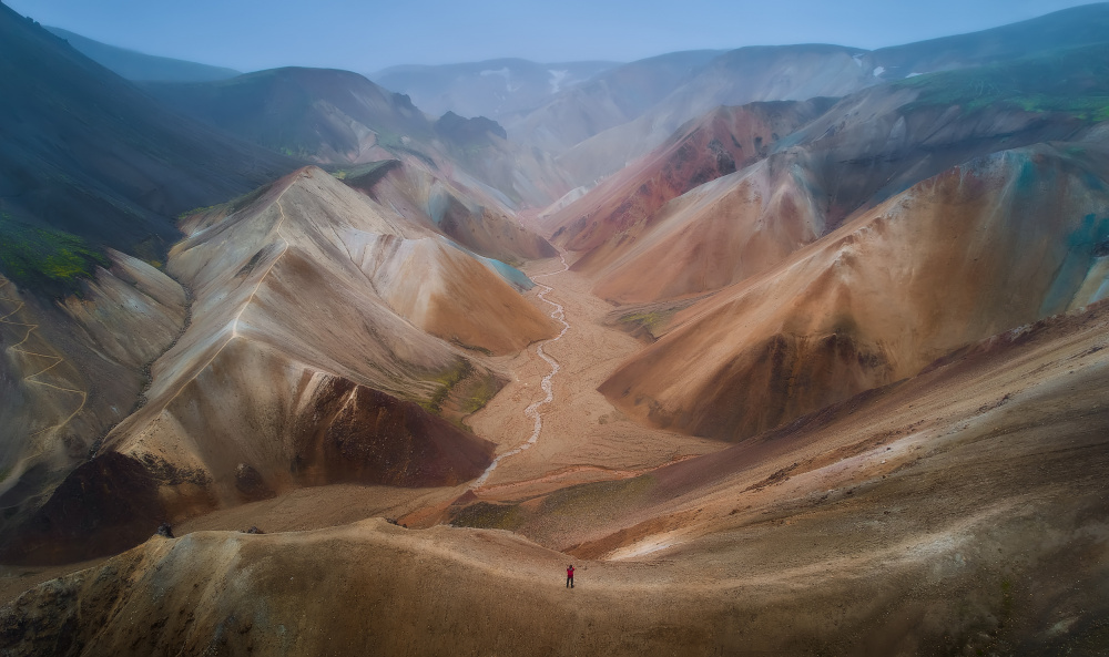 Valley of Painted Hills von Javier de la Torre