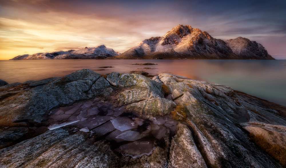 Frozen Sunrise von Javier De la