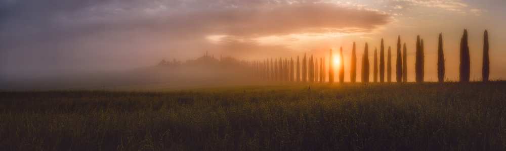 Tuscany Sunrising von Javier De la