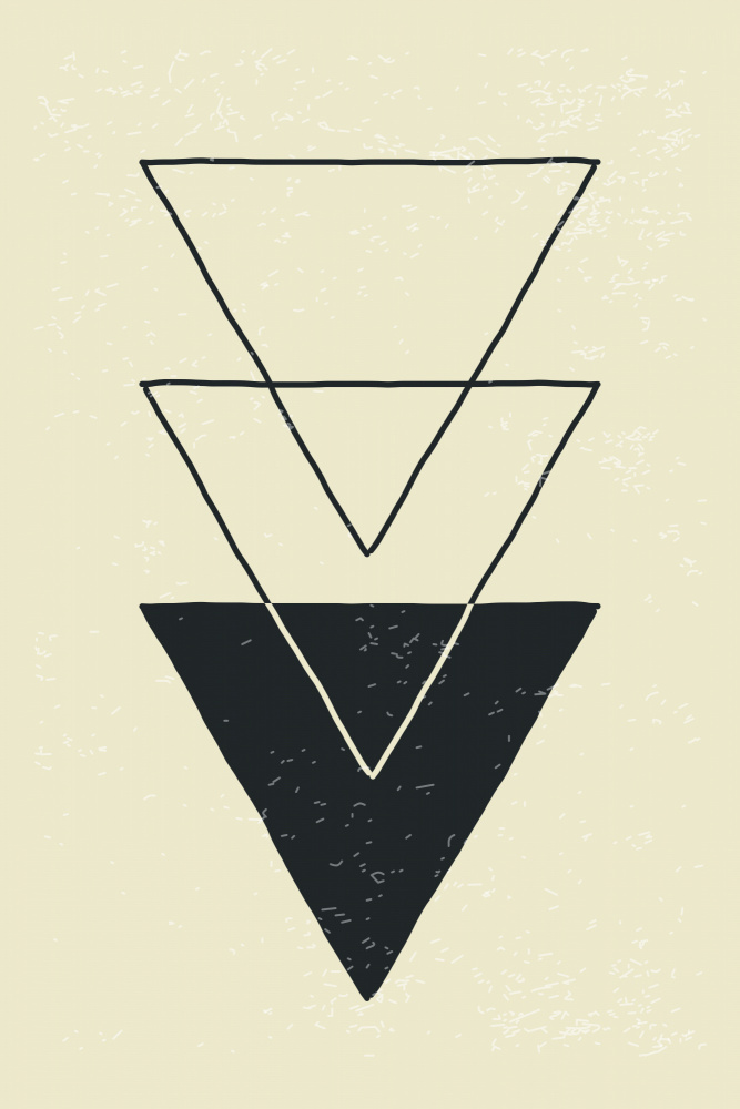 Abstract Triangles #5 von jay stanley