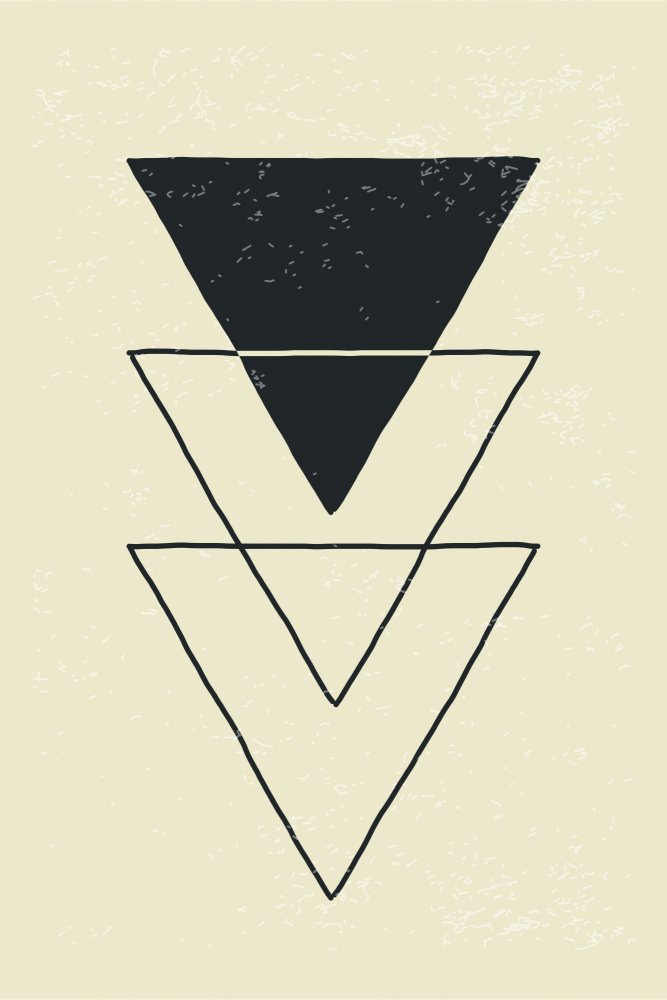 Abstract Triangles #7 von jay stanley