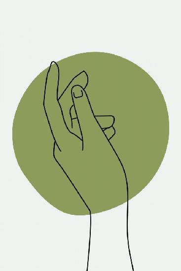 Abstract Minimal Hand #3