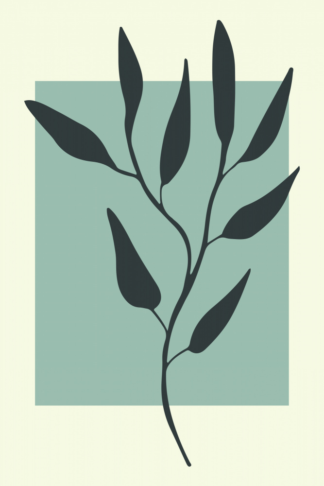 Abstract Minimal Plants #2 von jay stanley