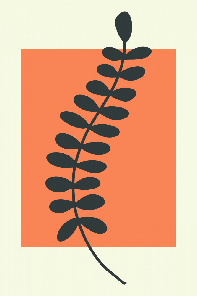 Abstract Minimal Plants #3 von jay stanley