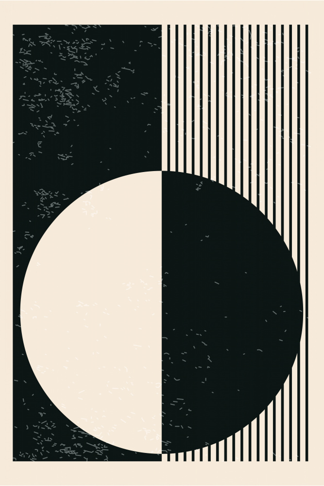 Black and White Planets Series #3 von jay stanley