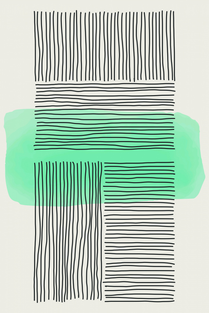 Green Minimalism #2 von jay stanley