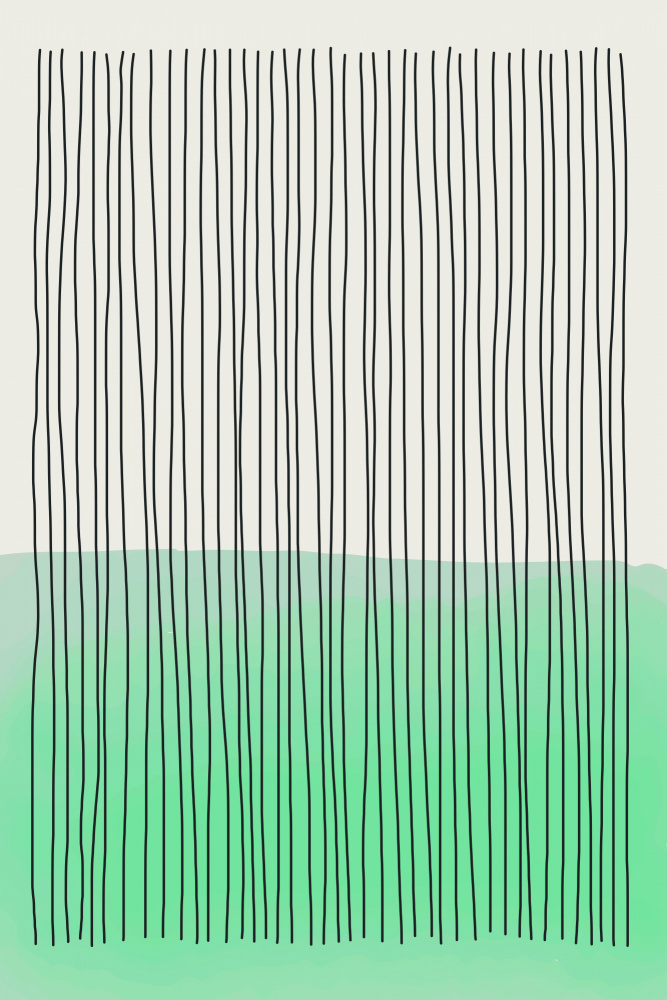 Green Minimalism #3 von jay stanley