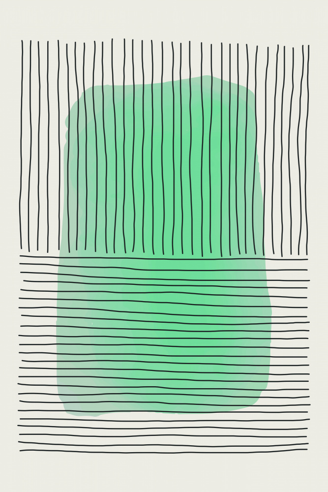 Green Minimalism #4 von jay stanley