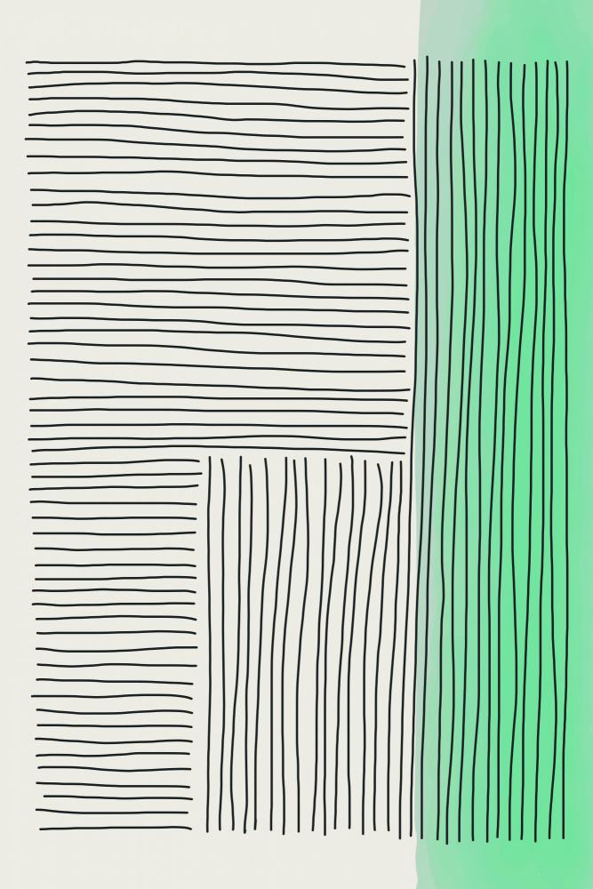 Green Minimalism #5 von jay stanley