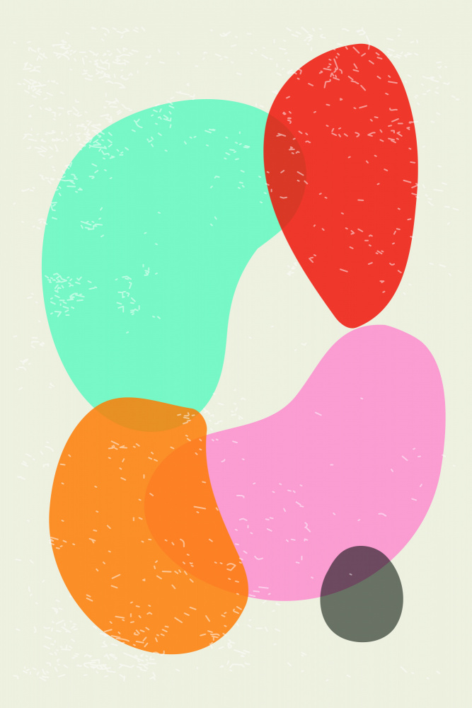 Bright Abstract Shapes #4 von jay stanley