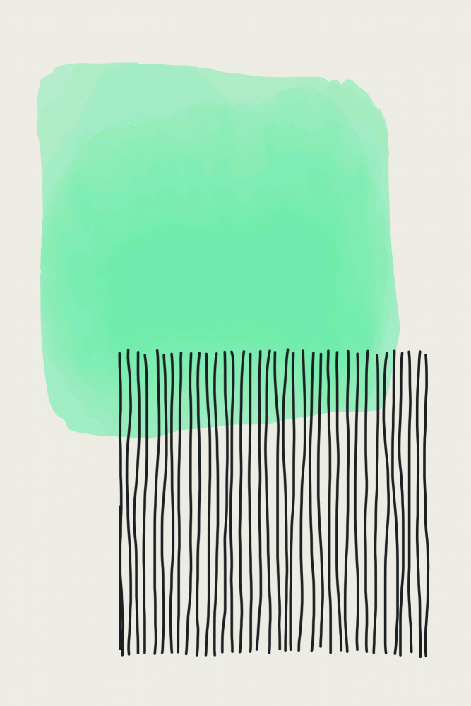 Light Green Abstract #4 von jay stanley