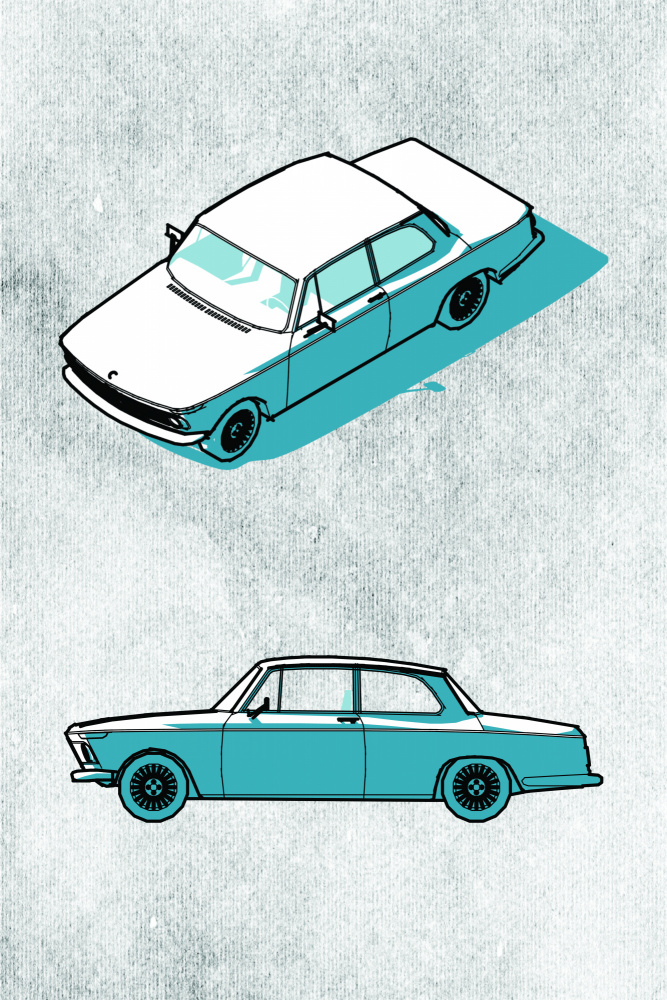 Minimal Car Series I von jay stanley