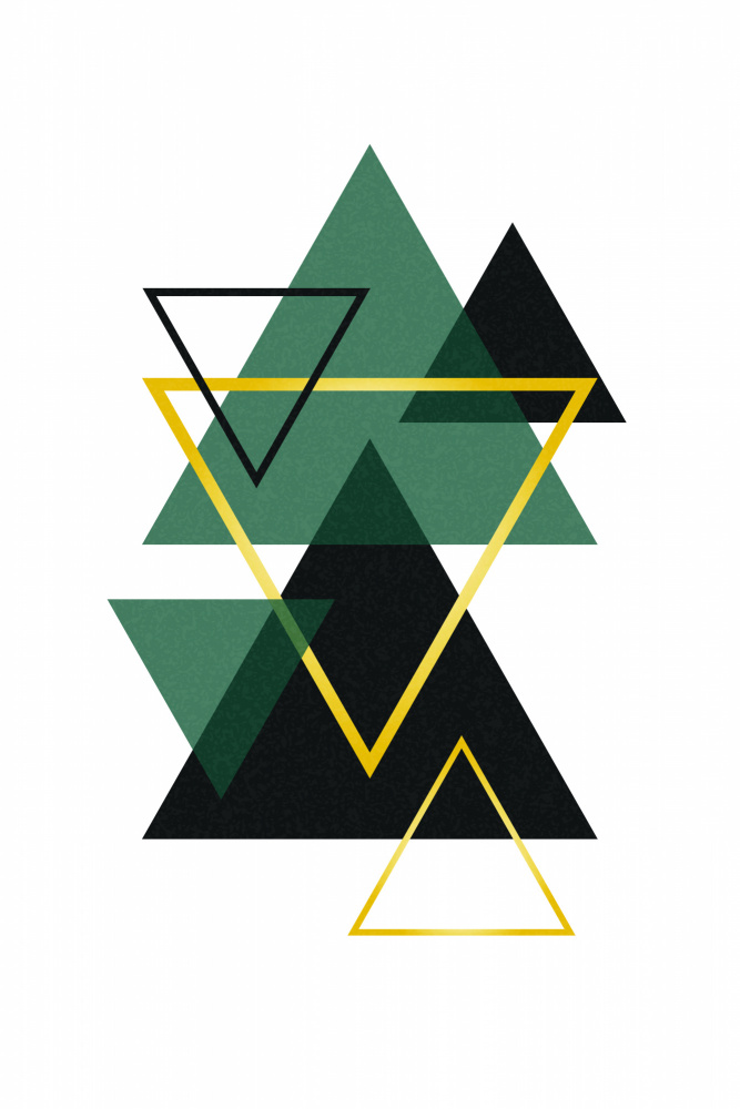 Minimal Triangle Collection #2 von jay stanley