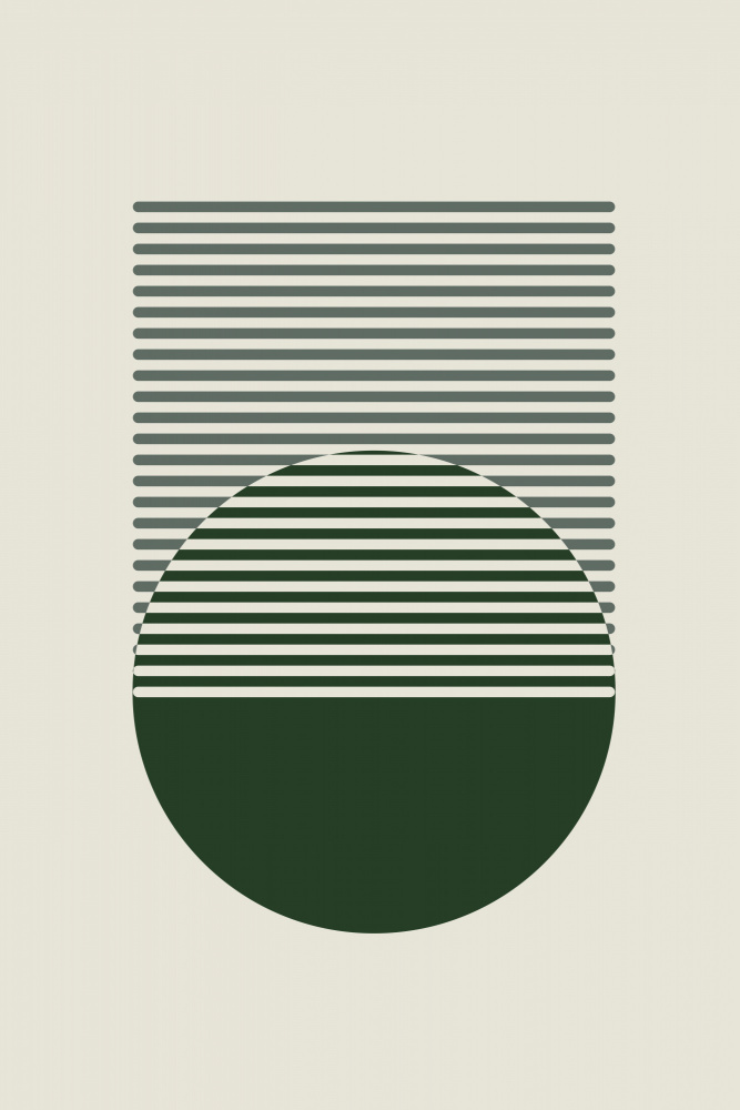 Minimal Abstract Circles I von jay stanley