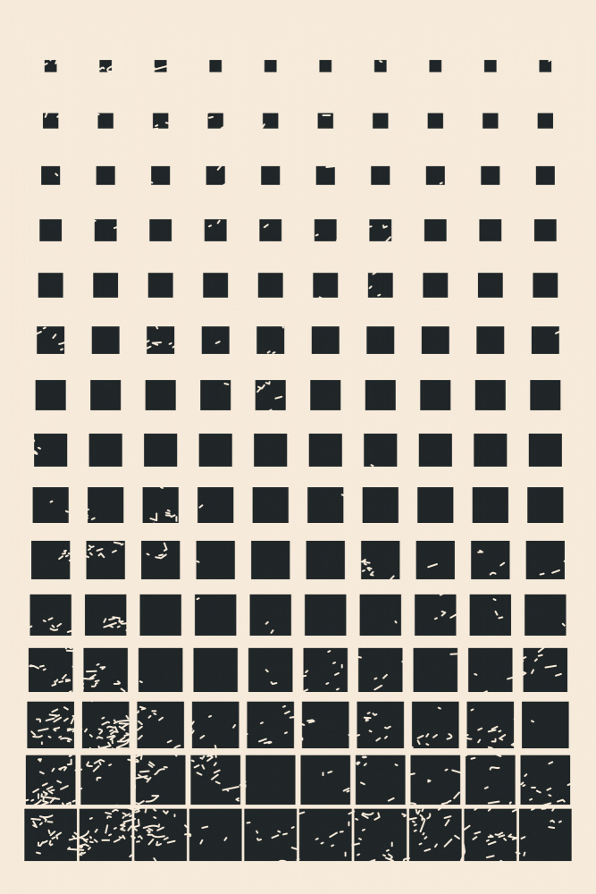 Minimal Halftone Shapes #1 von jay stanley