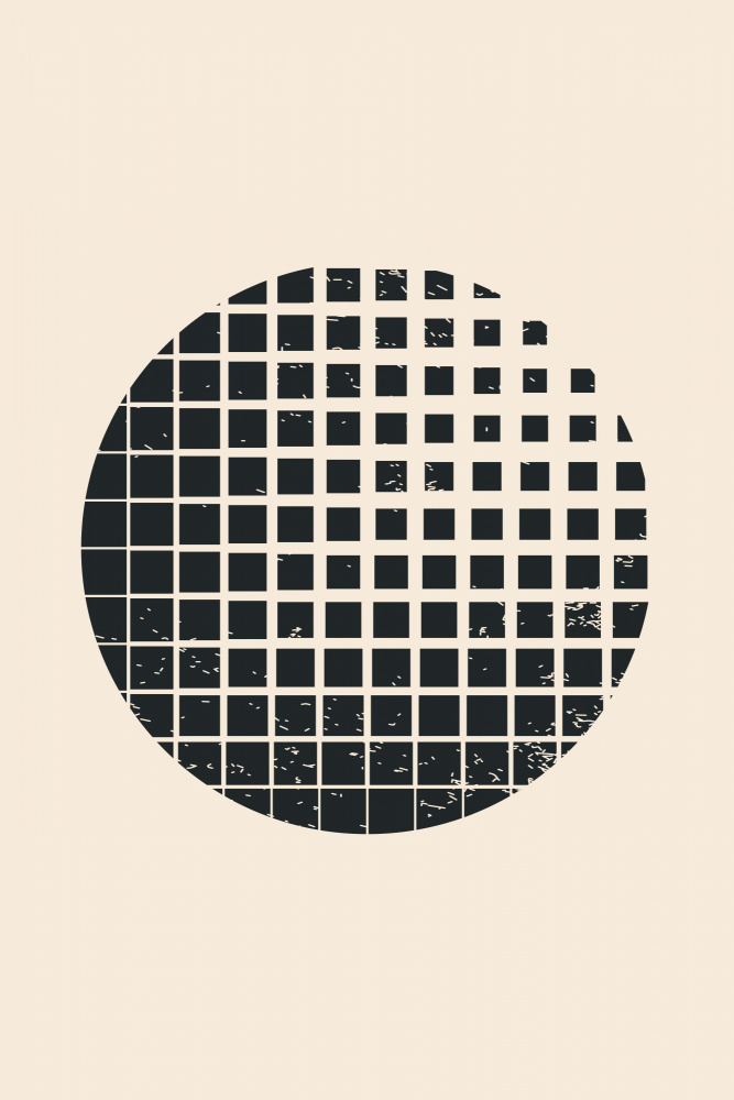 Minimal Halftone Shapes #2 von jay stanley