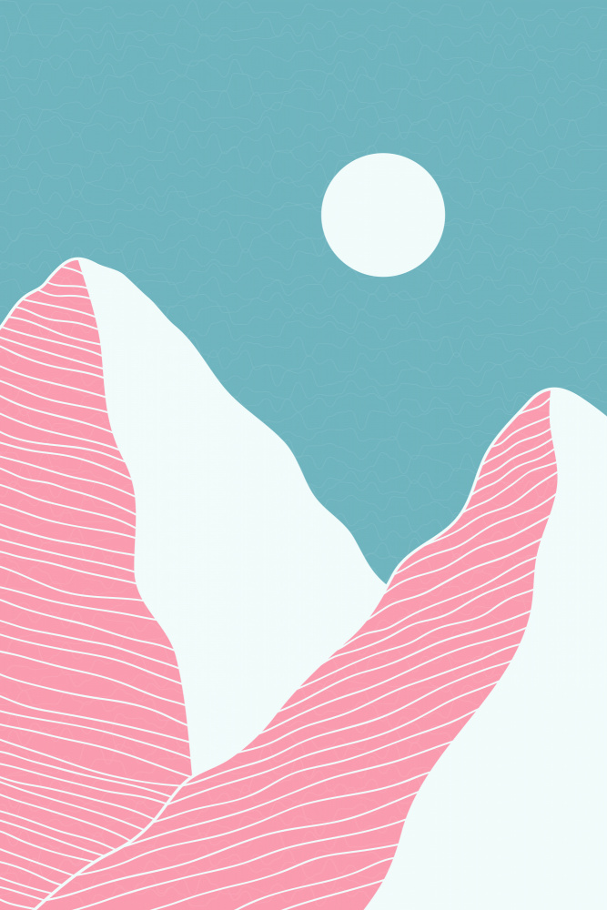 Minimal Alpenglow #1 von jay stanley