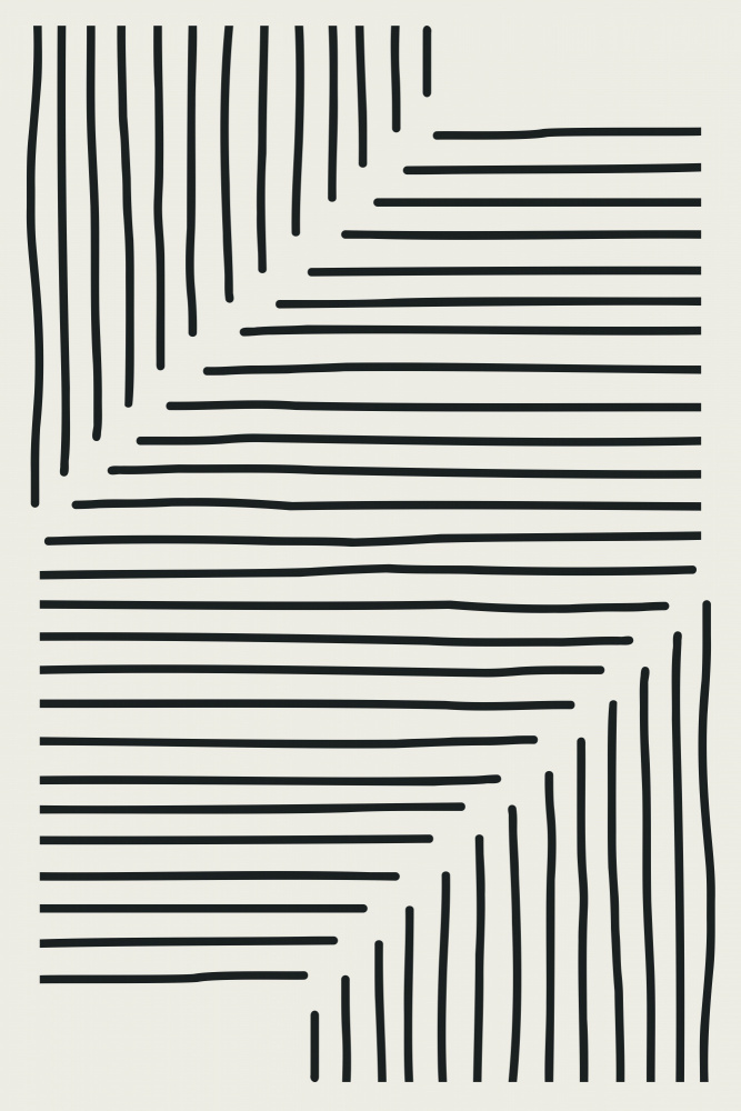 Minimal Line Design #5 von jay stanley