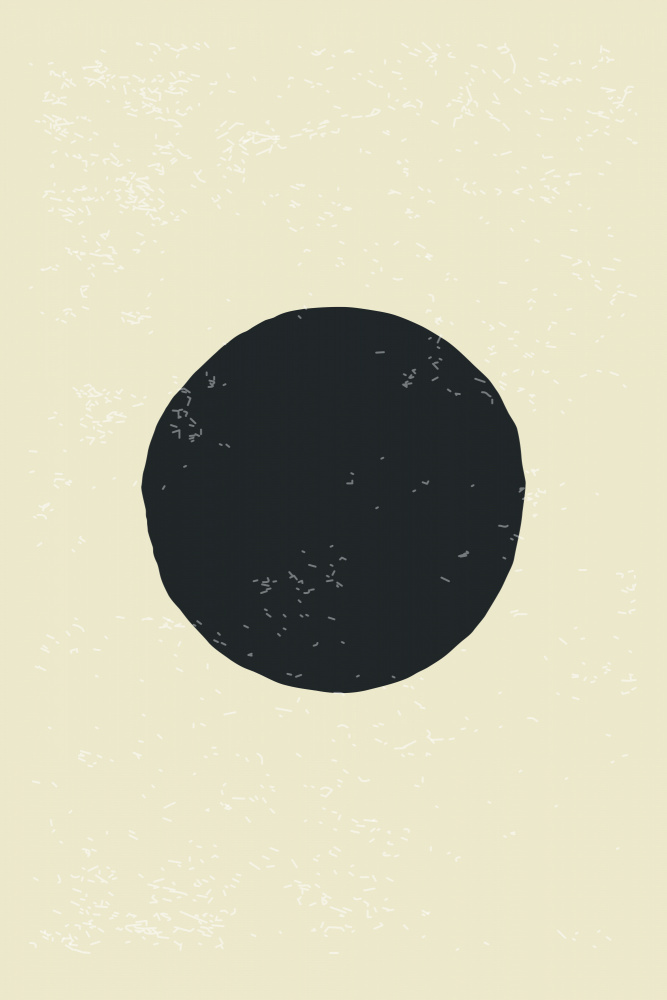 Black Minimal Shapes Series #4 von jay stanley