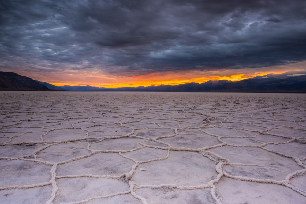 Badwater sunset von Jay Zhu