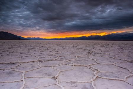 Badwater sunset