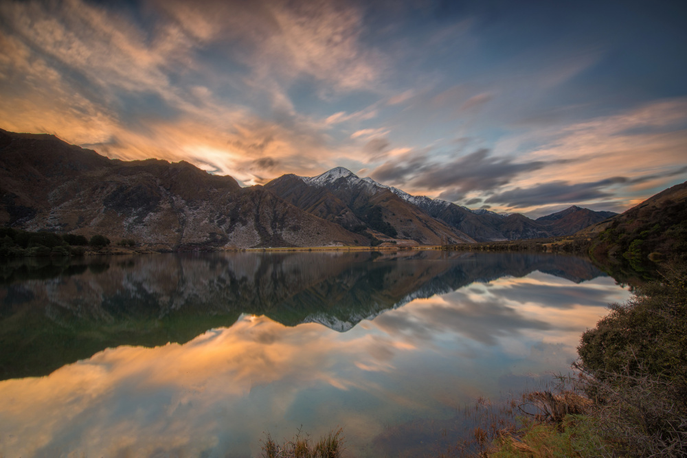 New Zealand sunset von Jay Zhu