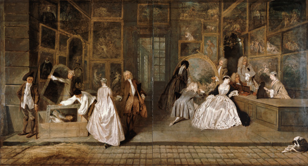 Gersaints Ladenschild von Jean-Antoine Watteau