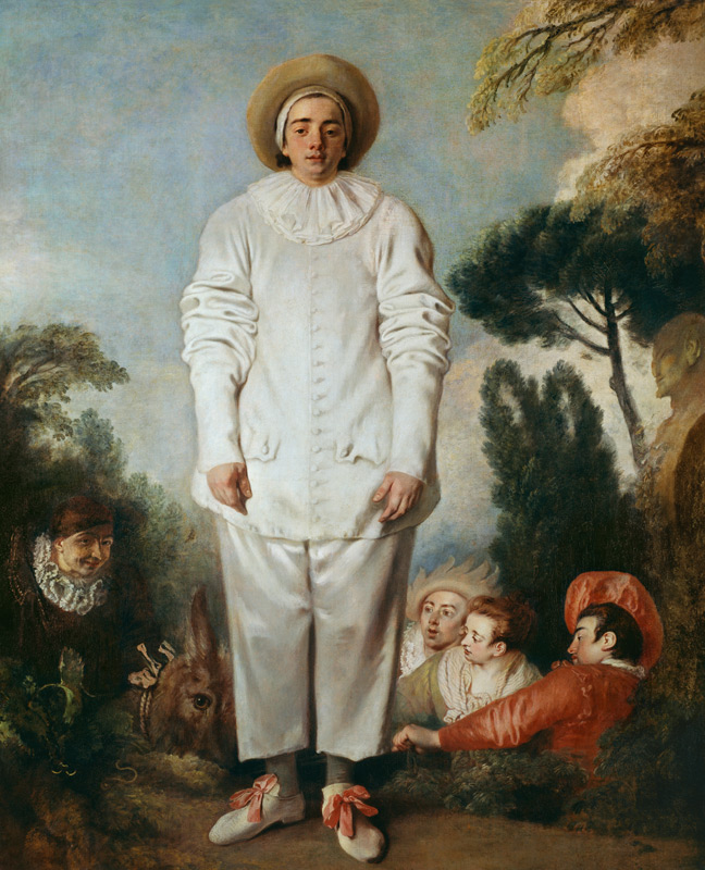 Gilles von Jean-Antoine Watteau